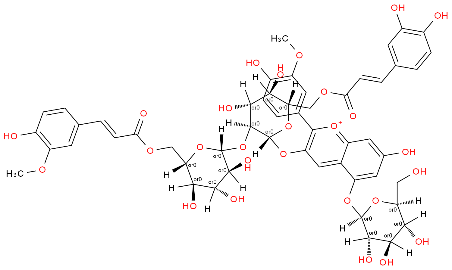 磷酸基团结构式中=和-分别表示